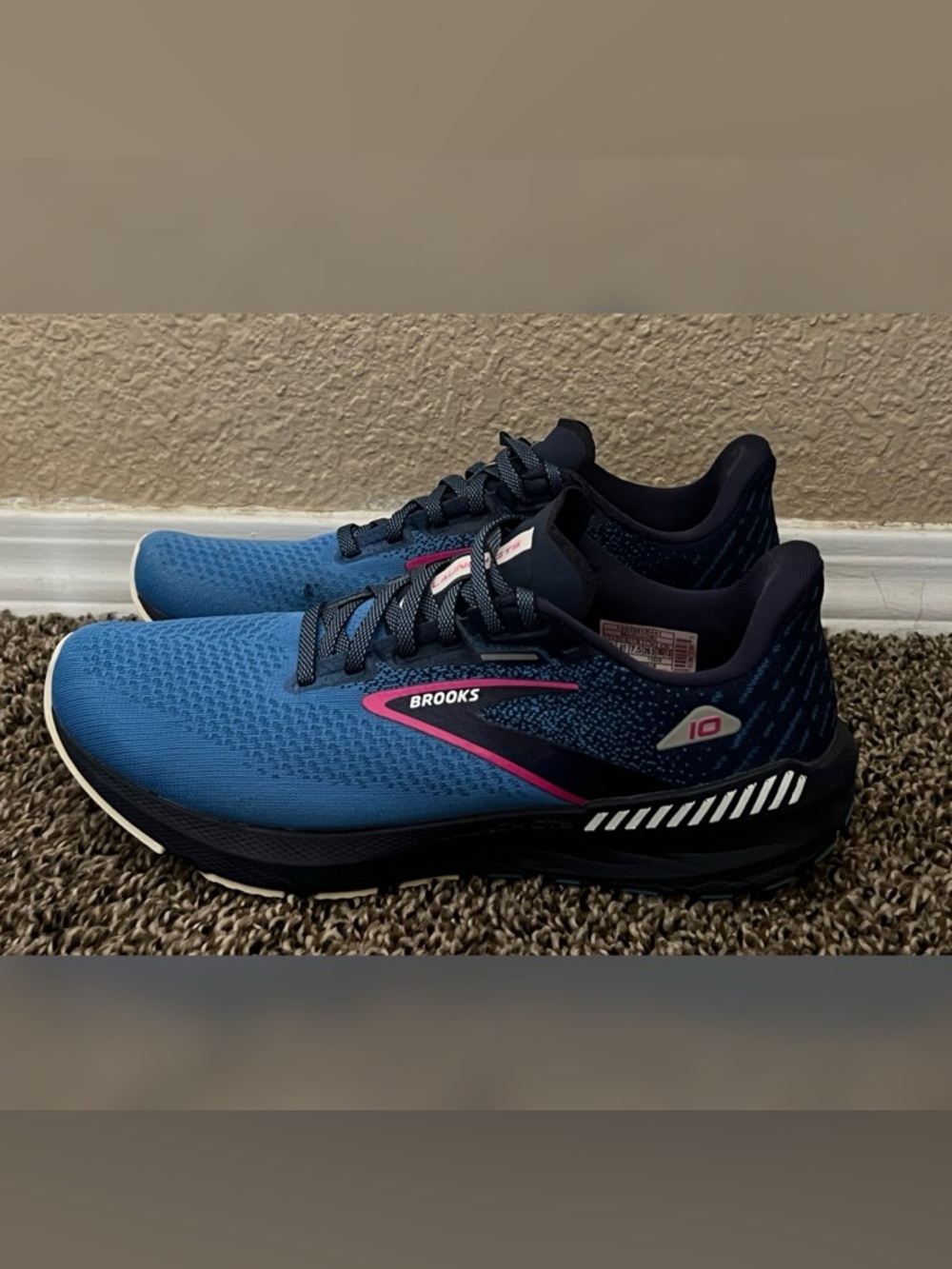 Brooks Women’s Launch GTS 10 Running Shoe Blue Color Size-9.5